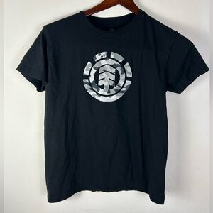 Element Black T- Shirt Size Medium Black